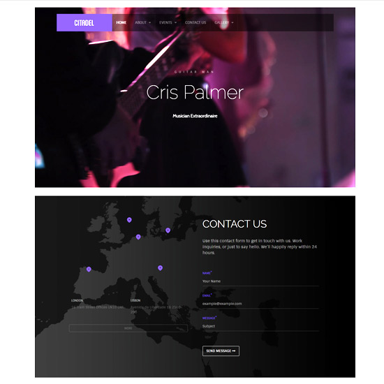 Cris Palmer website